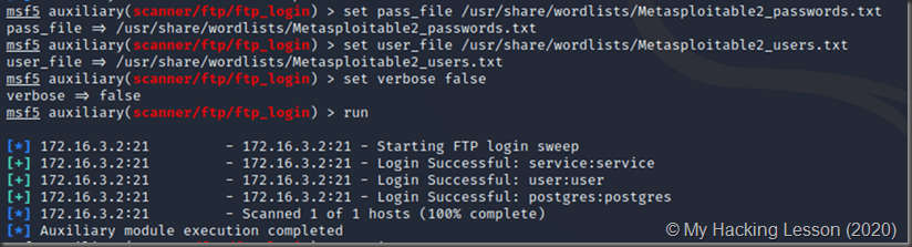 Metasploit Complete FTP