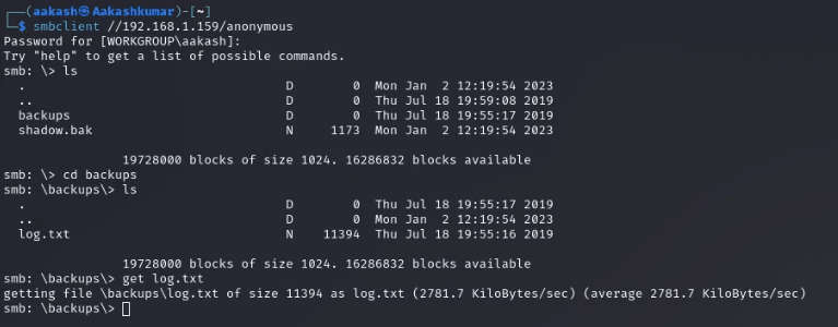 Symfonos 2 vuln hub