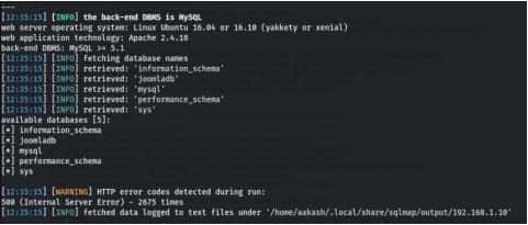 sqlmap-command