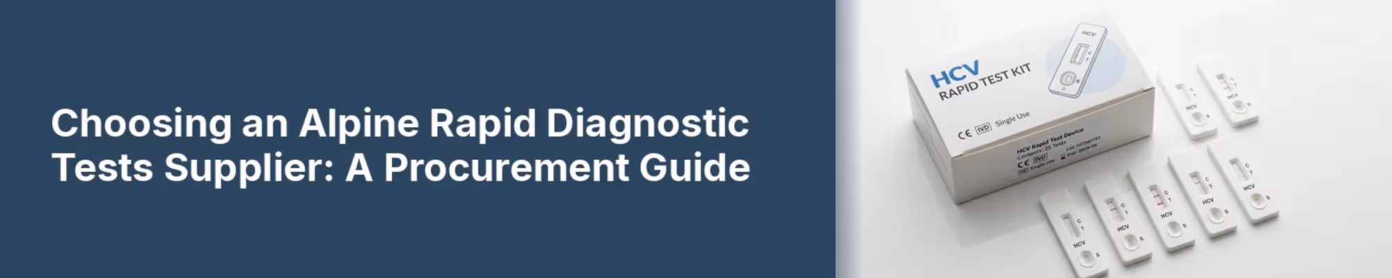 The Buying Guide to Choosing the Right Alpine Rapid Diagnostic Test Supplier