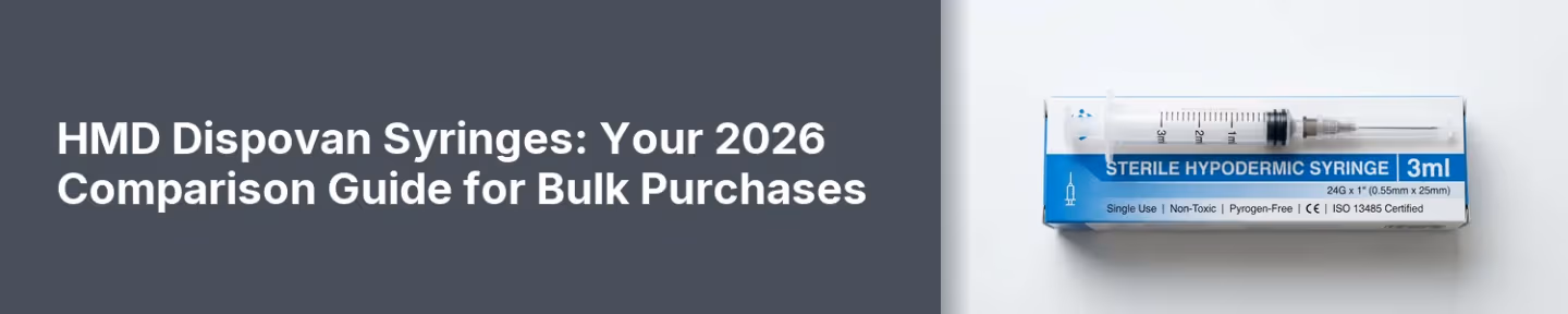 HMD Dispovan Syringes: Your 2024 Comparison Guide for Bulk Purchases
