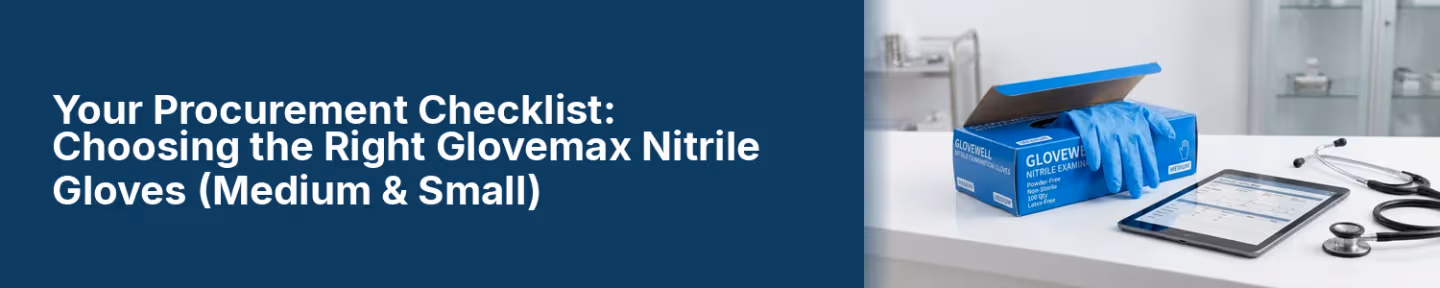 Your Procurement Checklist: Choosing the Right Glovemax Nitrile Gloves (Medium & Small)