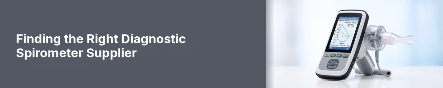 Finding the Right Diagnostic Spirometer Supplier