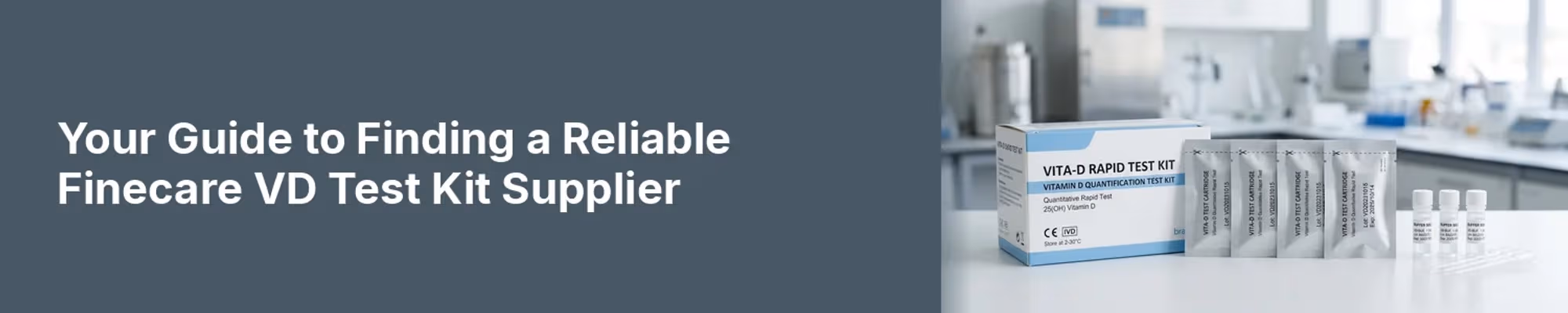 Your Guide to Finding a Reliable Finecare VD Test Kit Supplier