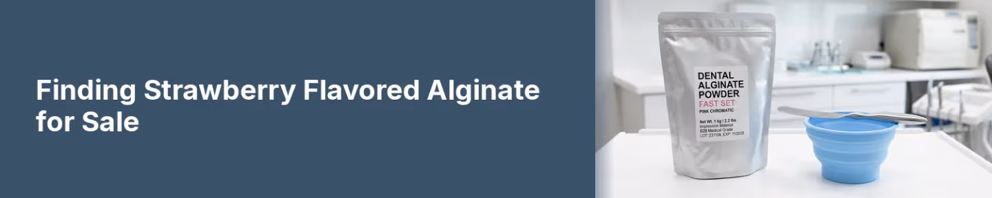 Finding Strawberry Flavored Alginate for Sale