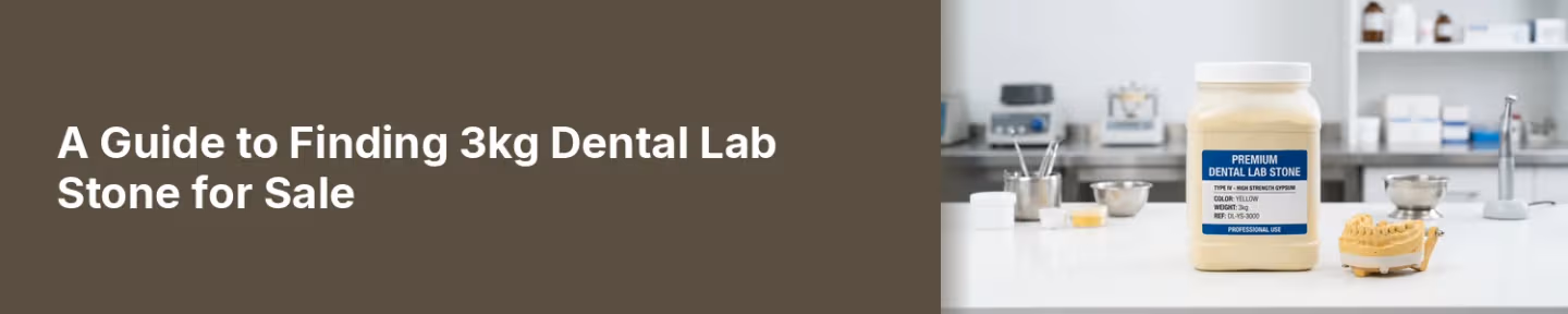 A Guide to Finding 3kg Dental Lab Stone for Sale