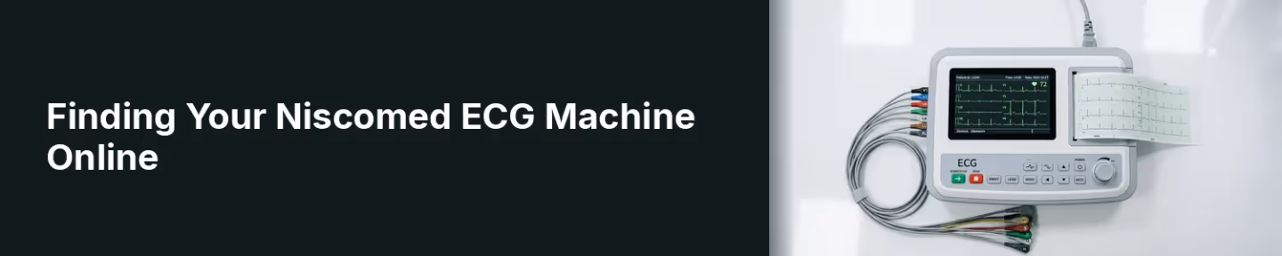 Finding Your Niscomed ECG Machine Online