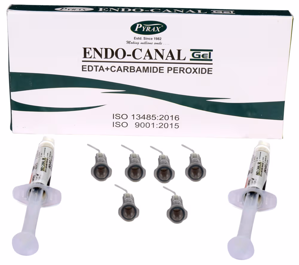 Pyrax Endocanal Gel EDTA (Chelating Agent) - 2 x 3gm
