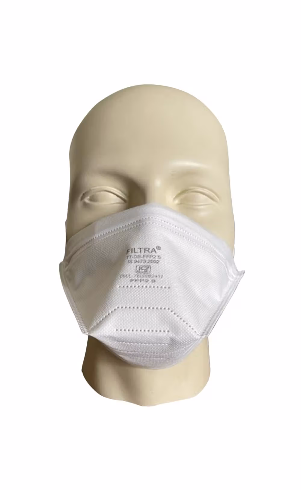 Filtra N95 Duck Bill Mask with Headbands - White Box of 25 (TT-DB-FFP2 S)