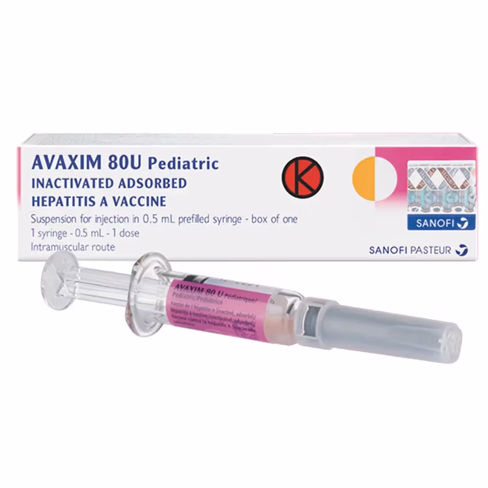 Avaxim 80U Pediatric 0.5ml Injection