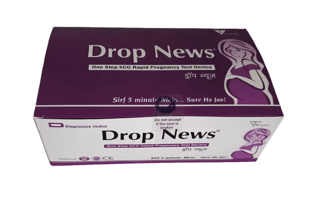 BRG Biomedicals Xamin Drop News Pregnancy kit - Mini Pack of 100 Tests