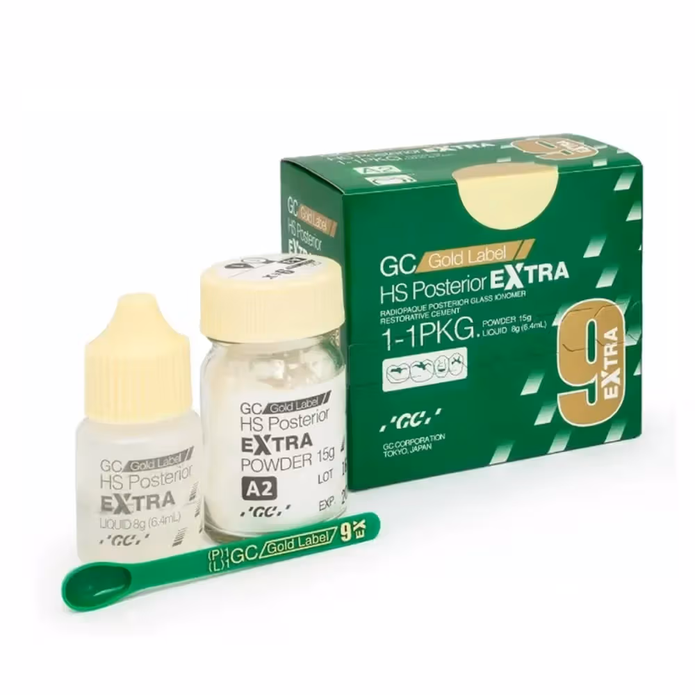 GC Gold Label 9 Extra / Fuji IX Extra (Powder-Liquid) Restorative GIC - Mini Pack A2