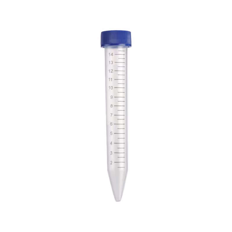 Agezart Polypropylene Semen Collection Vial - Transparent 15ml