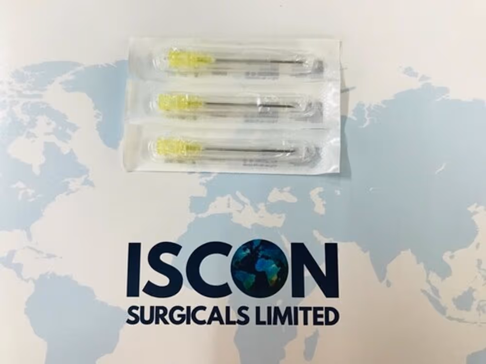 30 x  Iscon Single Use Hypodermic Needle - 26G x 1inch Pack of 100