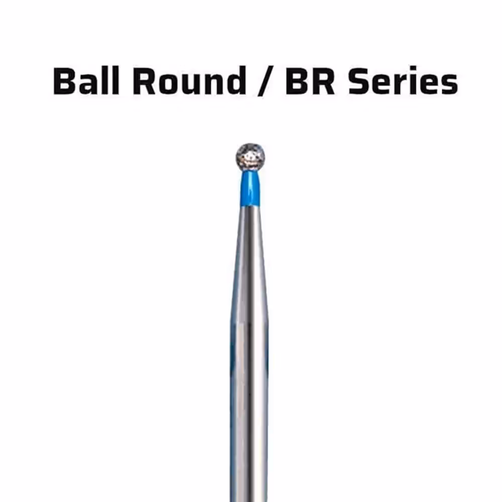 Denext Ball Round (BR) Series Diamond Burs - BR41