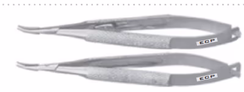ECP Barraquer Needle Holder - Straight without Lock