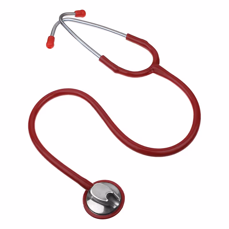 VKare Single Head Premium V-Neuvo Stethoscope - Red Tube (VKB0059)