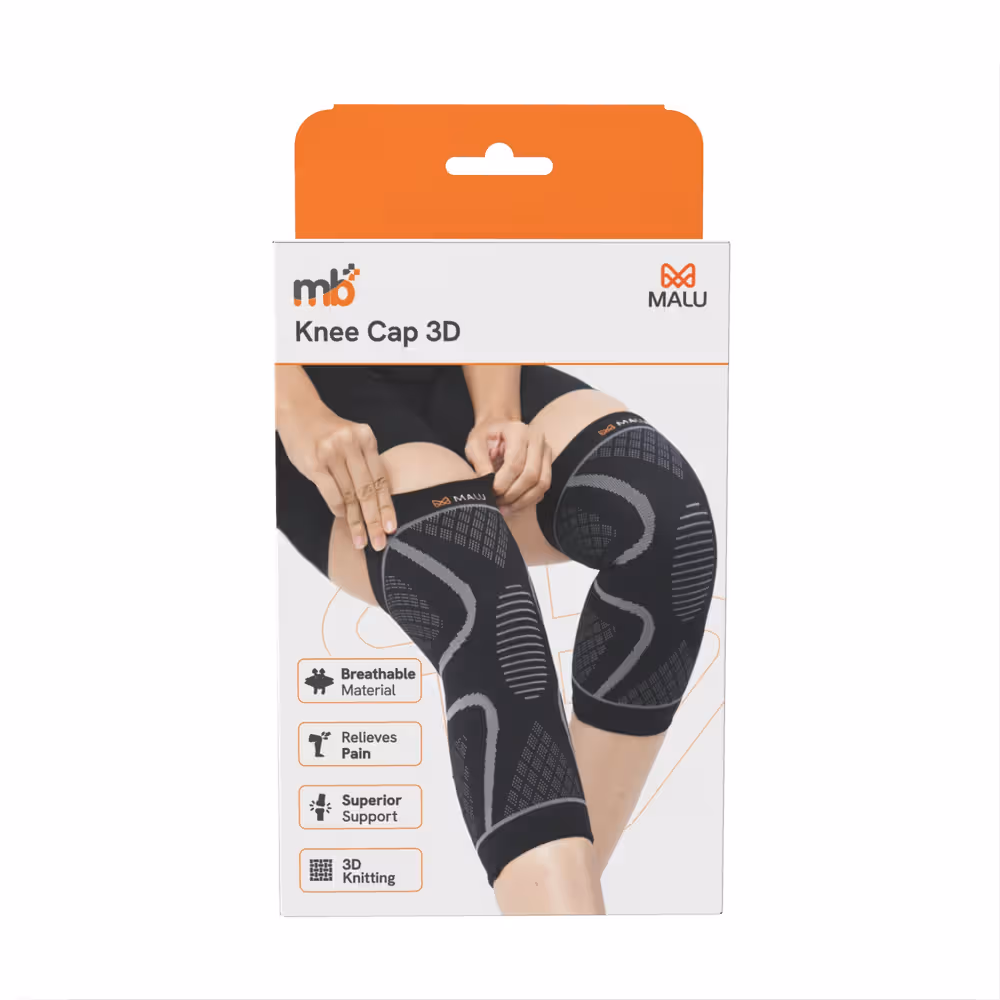 mb+ malu Knee Cap 3D Pair - Small (K-01)