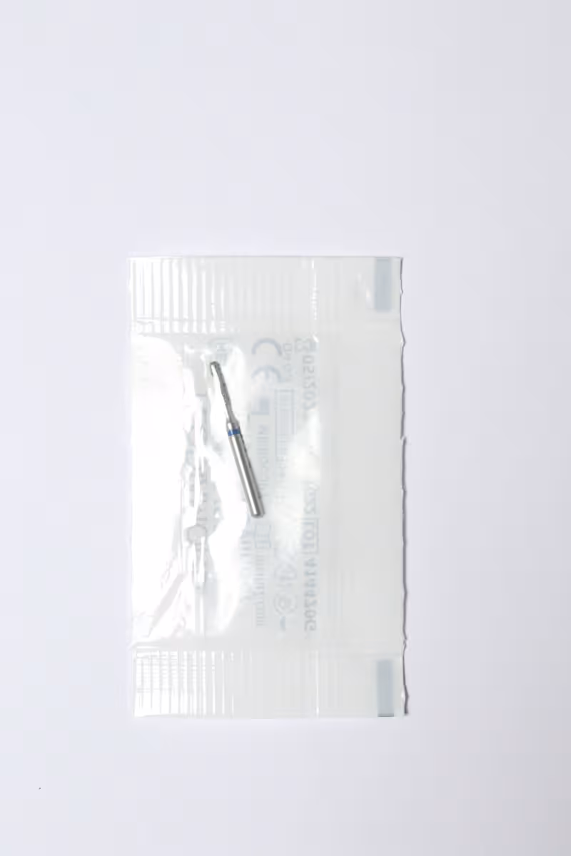 Microcopy Neodiamond Straight Round End (SR) Series Regular Shank Diamond Burs - Standard (Blue) SR-11