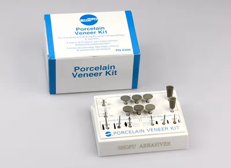 Shofu Crown Preparation Kit - Porcelain Veneer