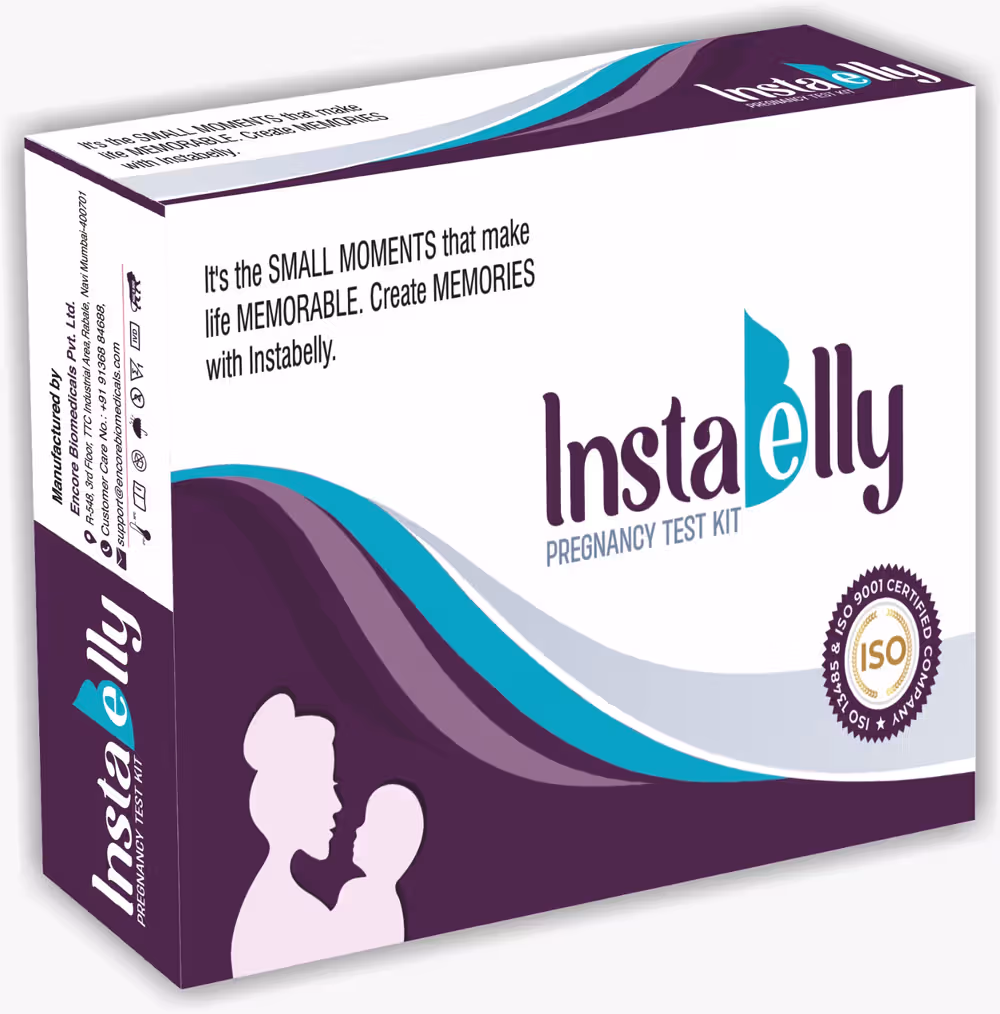 5 x  Instaelly Pregnancy Test Kit - Pack of 5 Tests (EBR5INSTA031)
