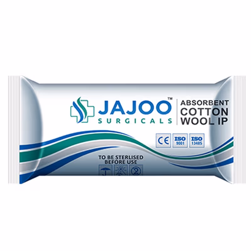 Jajoo Absorbent Cotton Roll - 10gm Net/15gm Gross