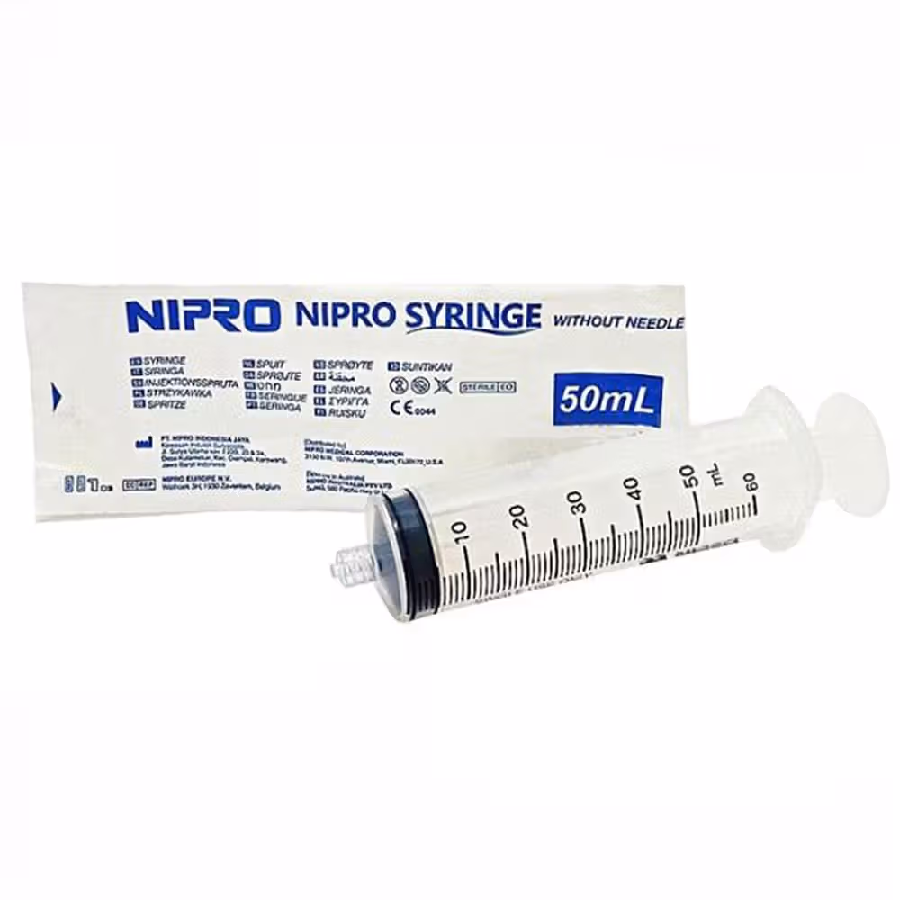Nipro Syringe without Needle - 2.5ml Pack of 100