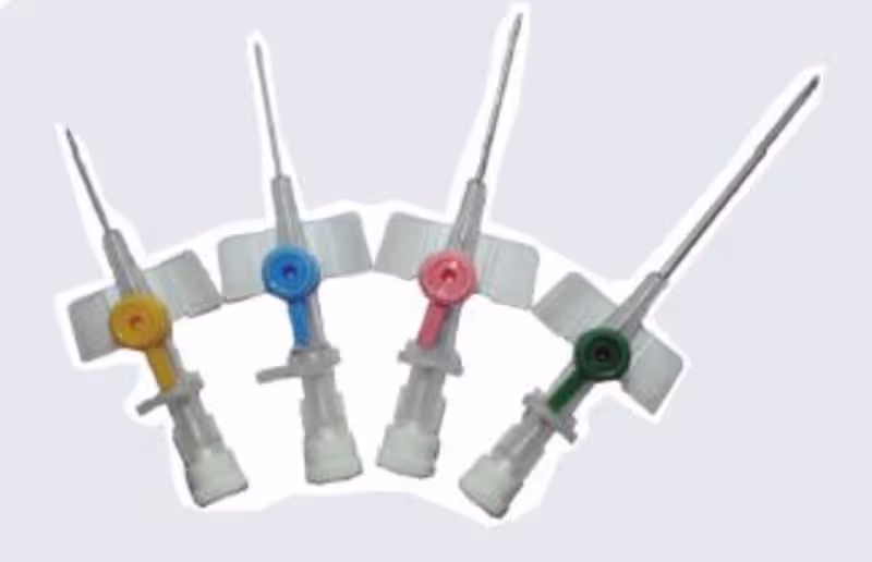 PERICAN IV Cannula - With Injection Port & Wings 18G Pack of 25