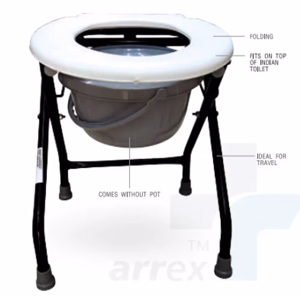 Arrex Vita Series Basic Commode Chair - V10