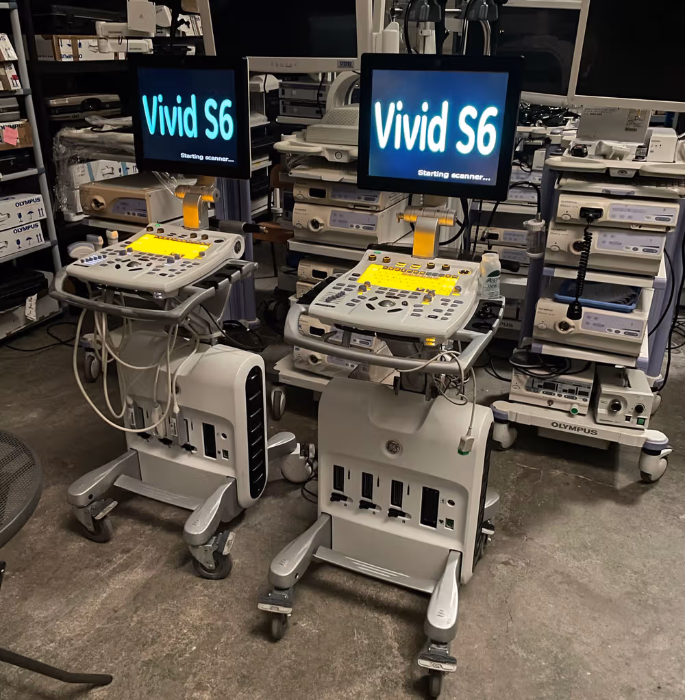 Refurbished Used - Good GE Vivid S6 - 2011