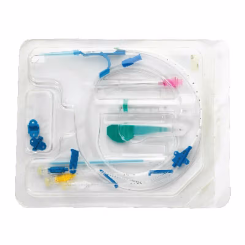 BL Lifesciences VenX Central Venous Catheter - Triple Lumen, 7FR x 16cm, (BCVC-703-16) Pack of 5