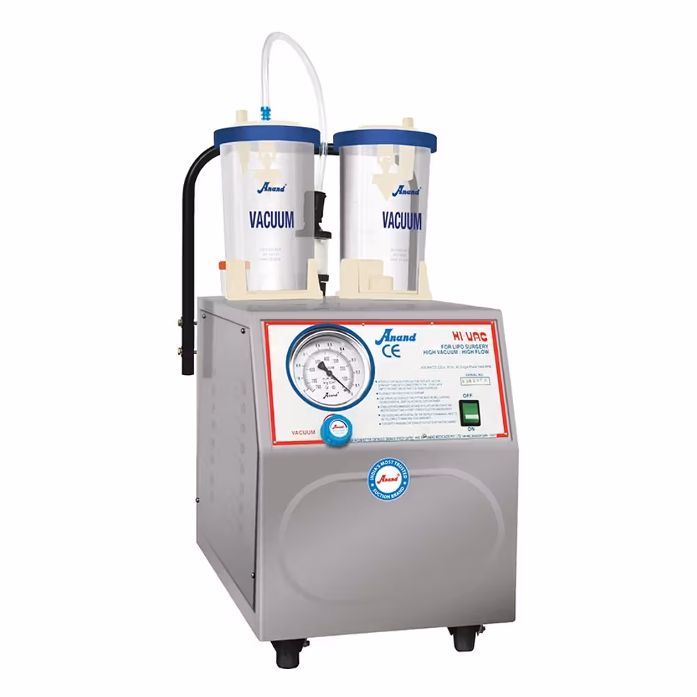 Anand Medicaid High Vacuum Suction Machine - High Flow LIPO