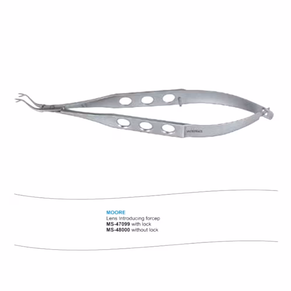 Microtrack Moore Lens Introducing Forceps - W/O Lock MS-48000