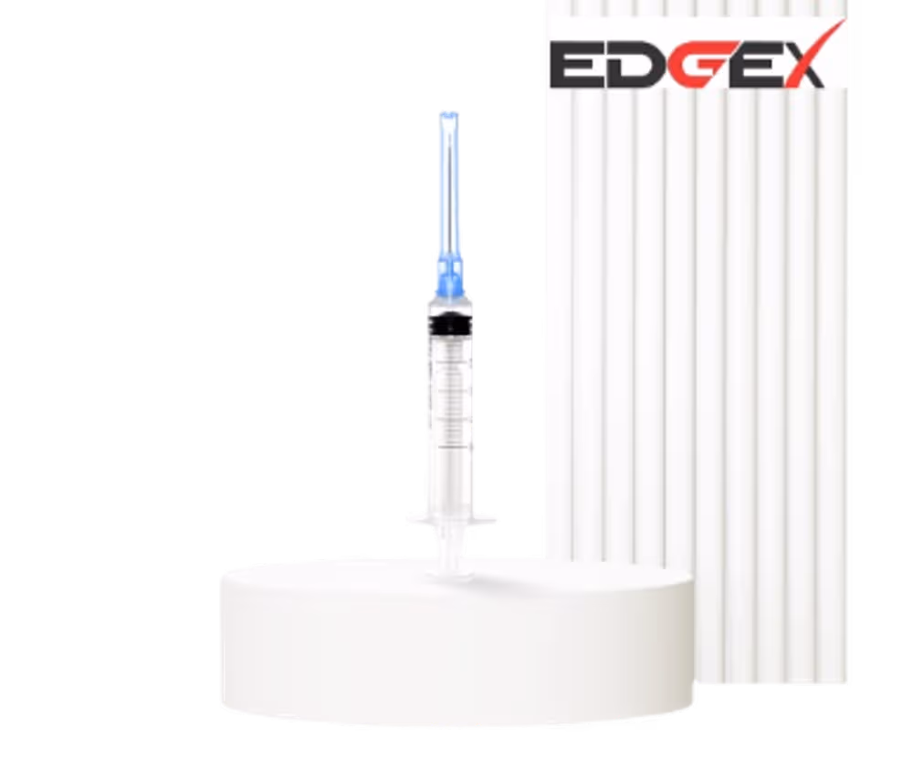3 x  Edgex Luer-Slip Auto-Disable Syringe - 2ml Pack of 100