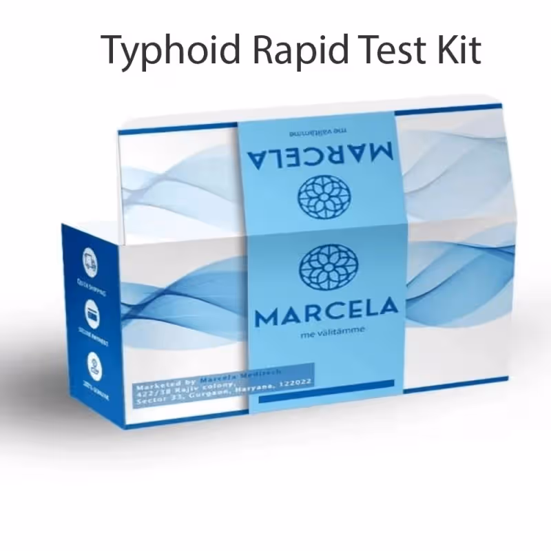 Marcela Typhoid Rapid card - Pack of 50 Tests