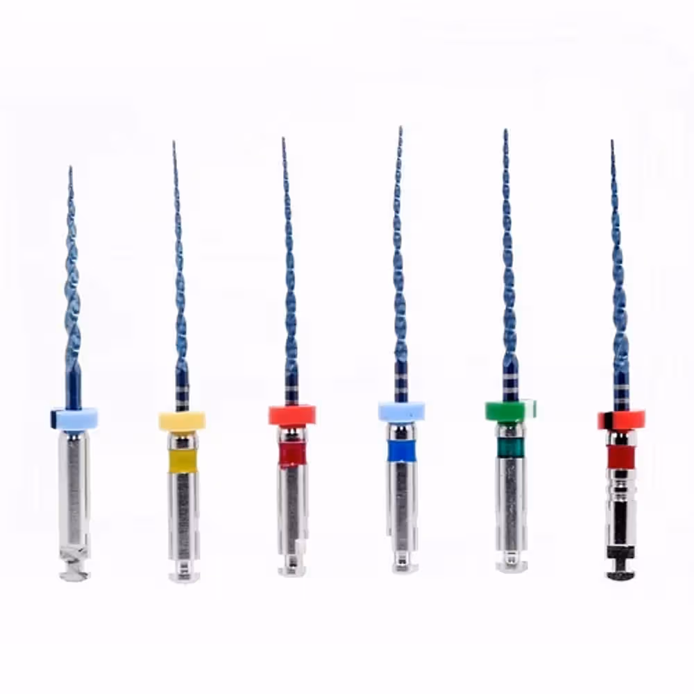 GV Pro Flexi Blue NiTi Rotary Files - 6% 25mm 20