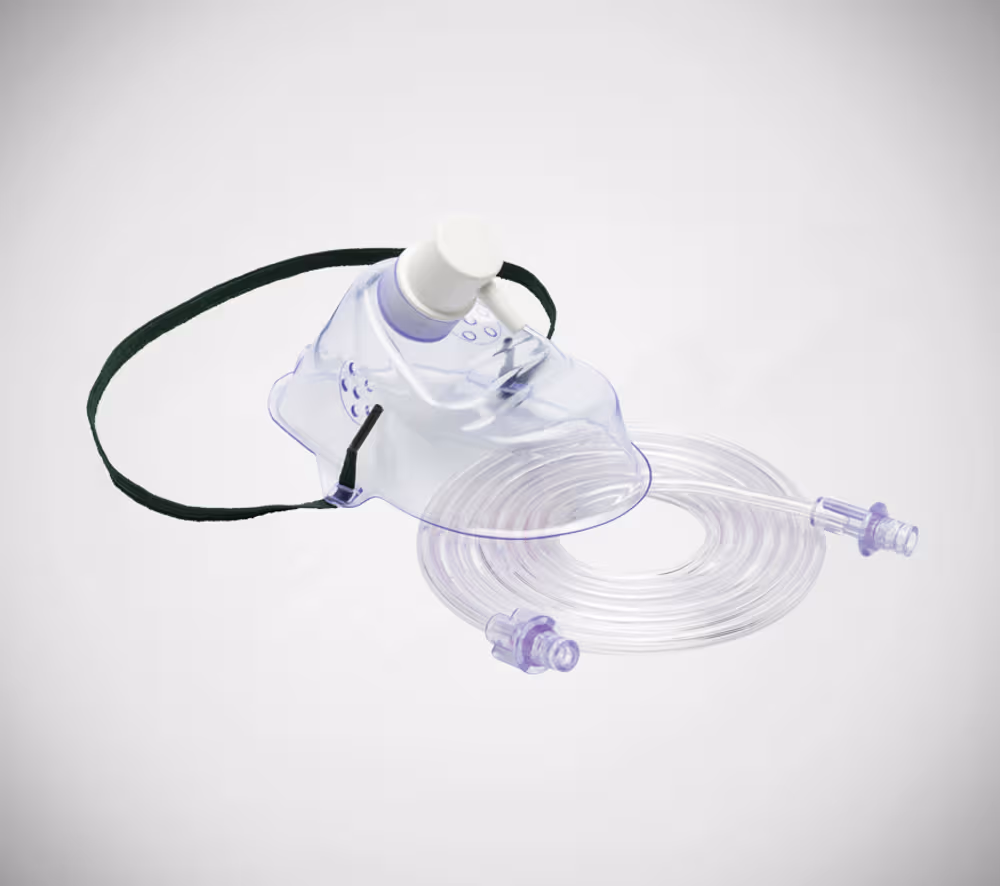 Romsons Flexi Oxygen Mask - Adult 2mtr Pack of 20 (SH-2020)