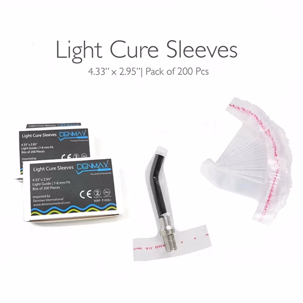 Denmax Light Cure Sleeves - LCS-002 4.33" X 2.95"