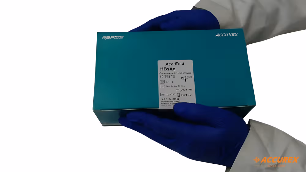 Accurex Accutest HBsAG Rapid Card - Pack of 50 Tests