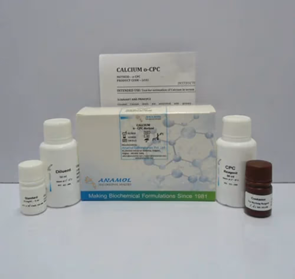 Anamol Calcium oCPC Biochemistry kits - 2 x 50ml