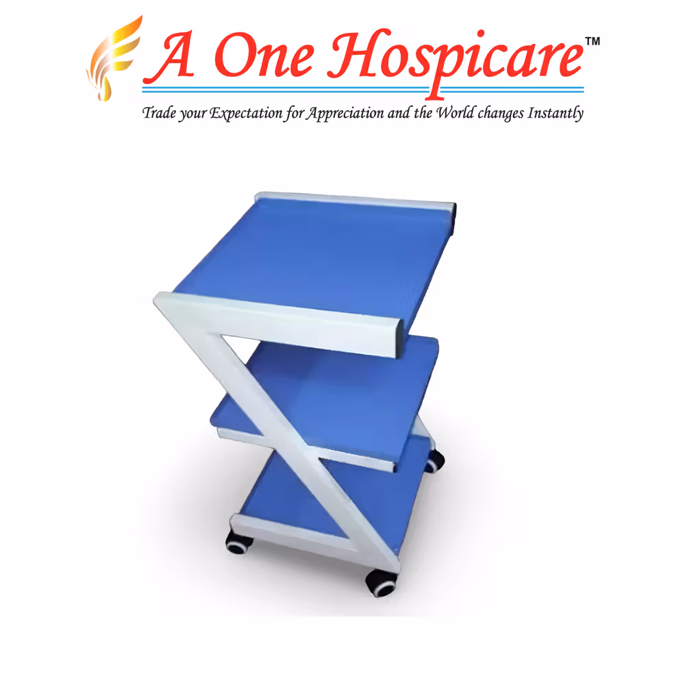 A One Hospicare Z-Ecg Trolley - Ms Body AOH 177 (A)