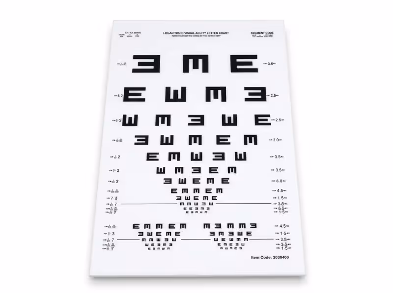 ASF Snellen Illitrate Vision Chart