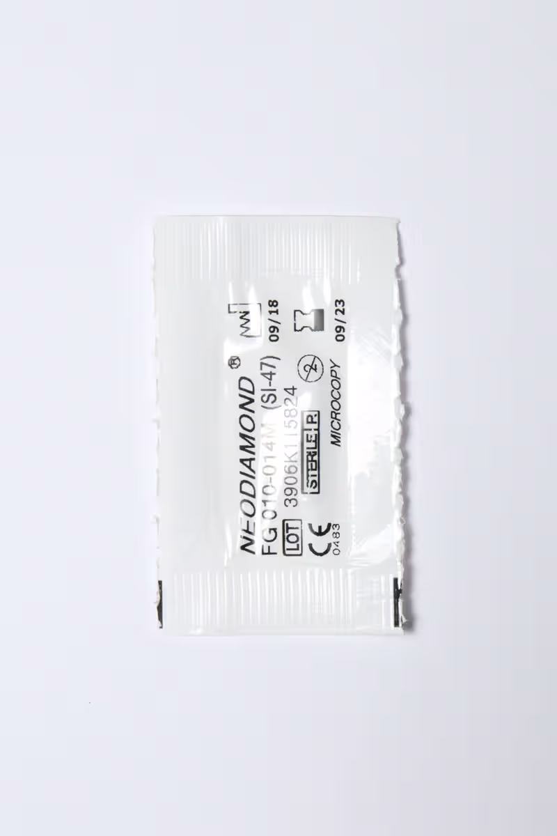 Microcopy Neodiamond Inverted Cone (SI) Series Regular Shank Diamond Burs - Standard (Blue) SI-47