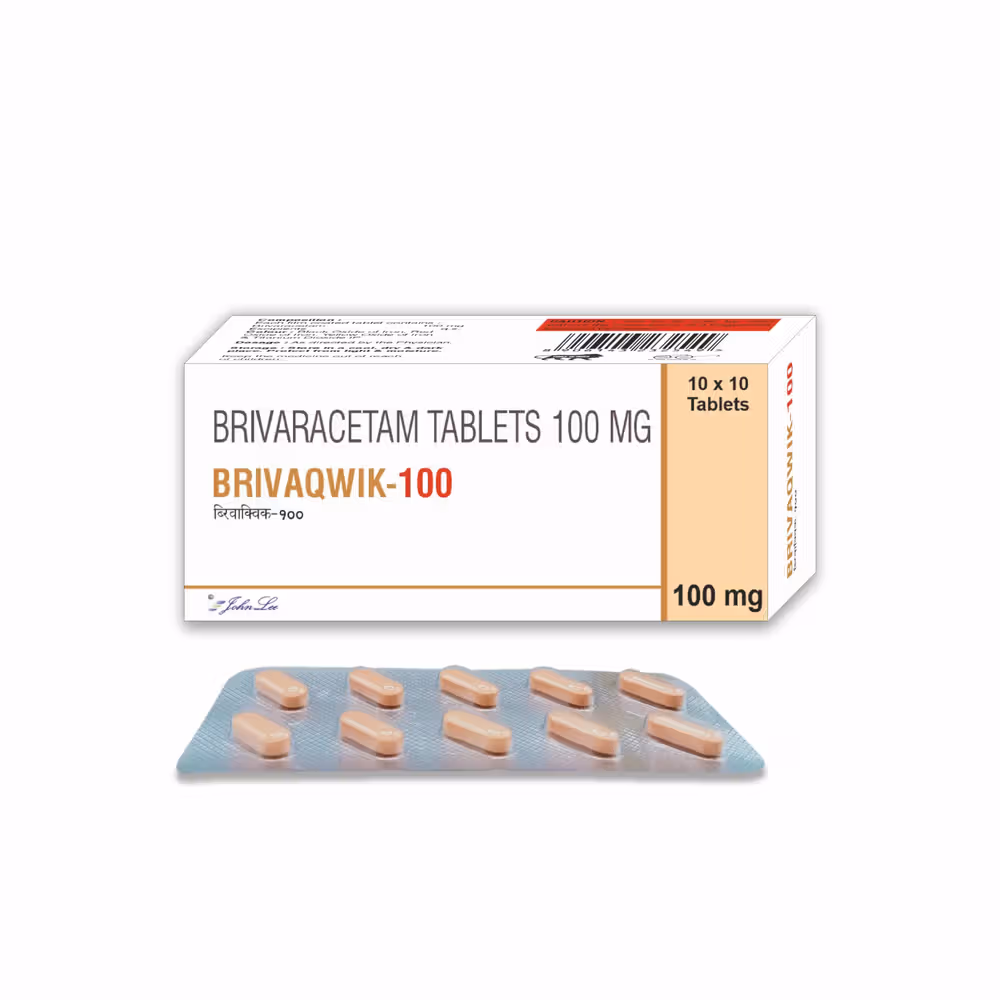 Brivaqwik 100mg Tablet 10's