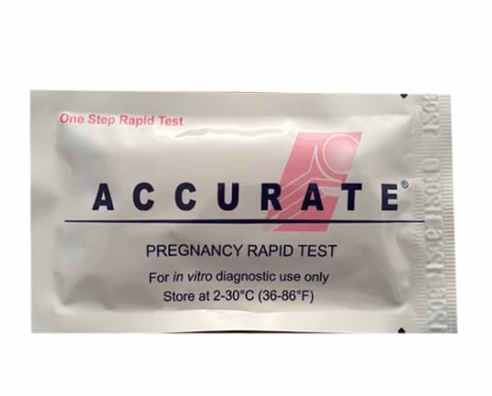 Accurate Pregnancy Rapid Test - Pack of 50 Tests