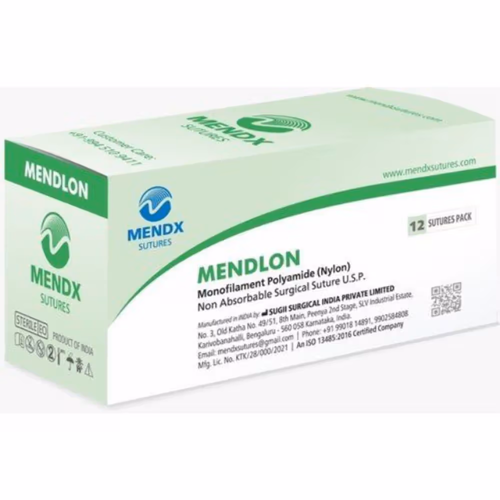 Mendx Mendlon Suture 2-0 - MS-3303 Pack of 12