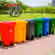 XDPC Plastic Dustbin - with Pedal and Wheel 120 Ltr Black