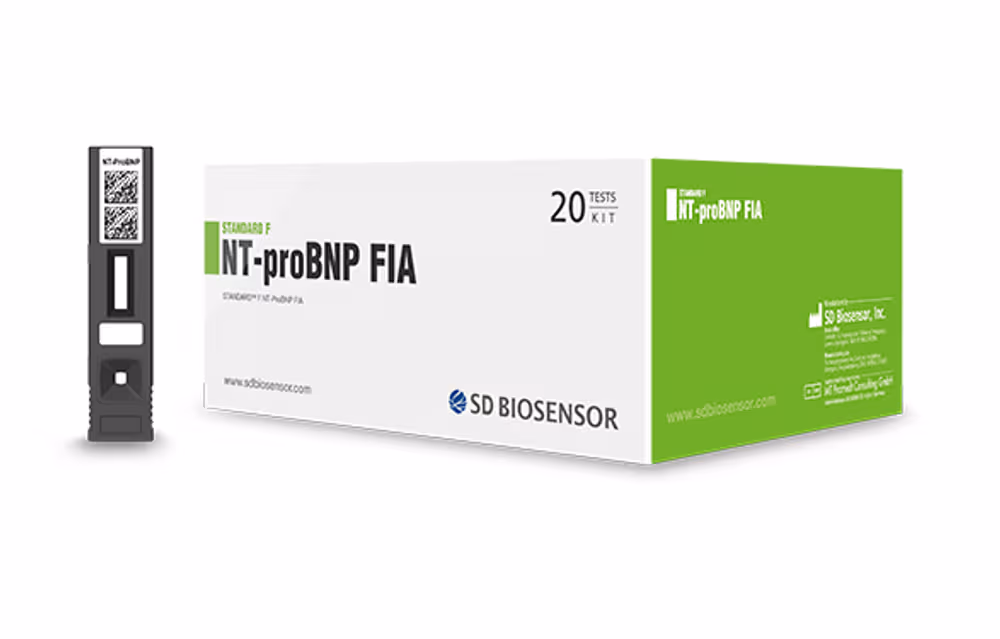 SD Biosensor Standard F NT-ProBNP FIA - Pack of 20 Test