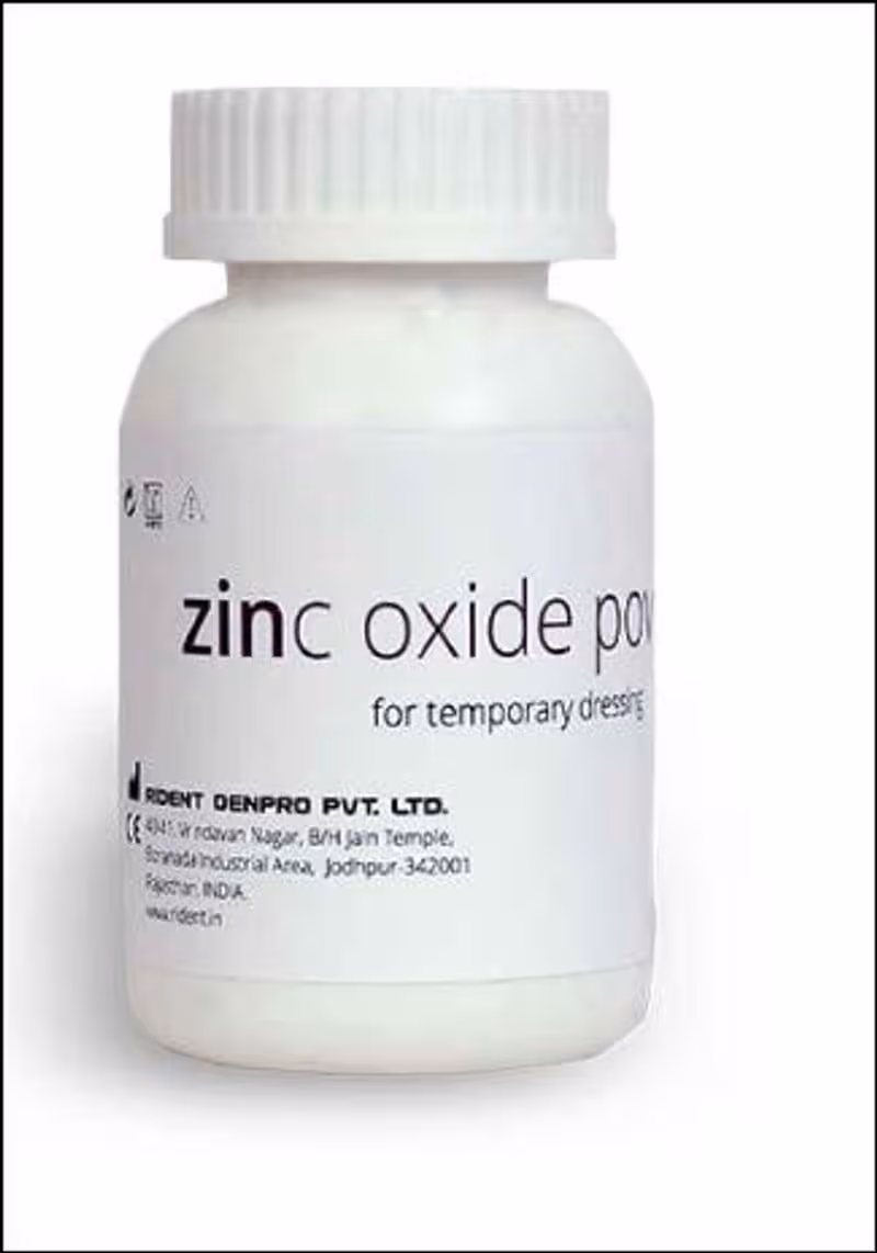 Rident Zinc Oxide Powder Temporary Restorative