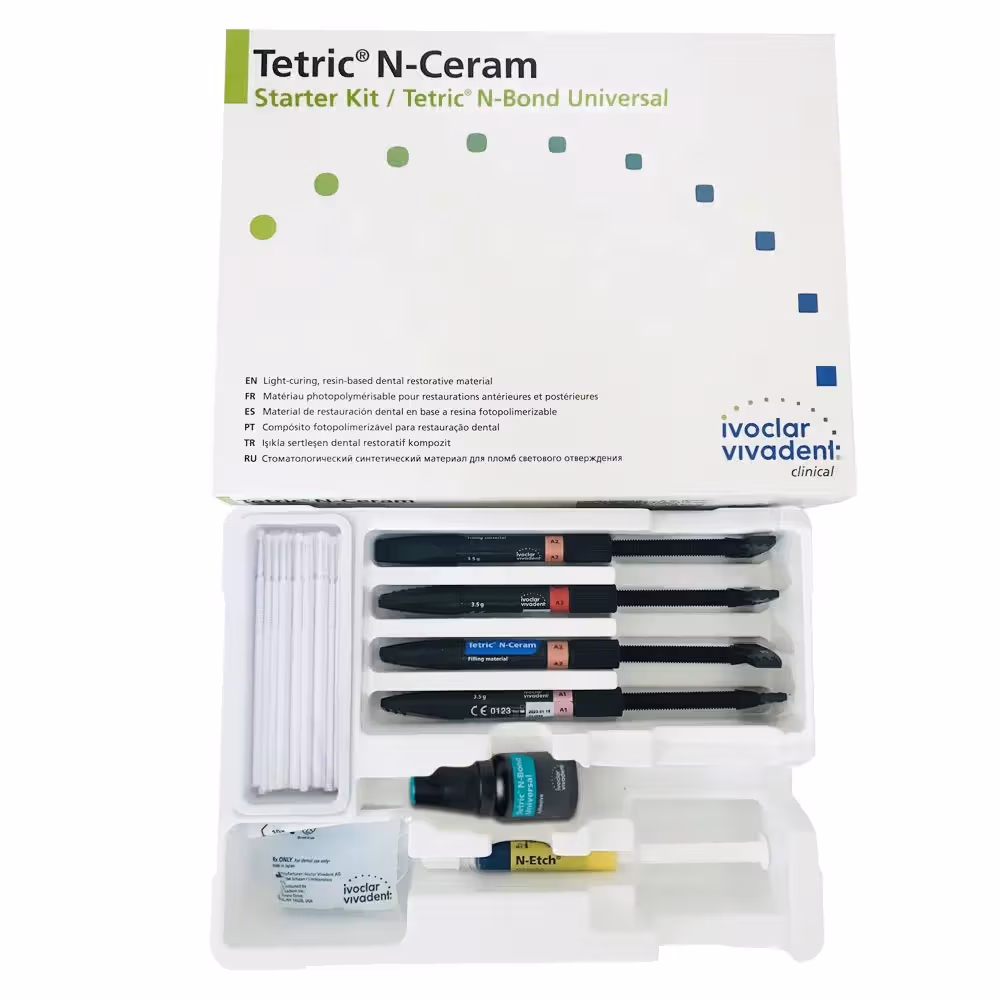Ivoclar Vivadent Tetric N Ceram Starter Kit with Tetric N Bond Universal - 3g